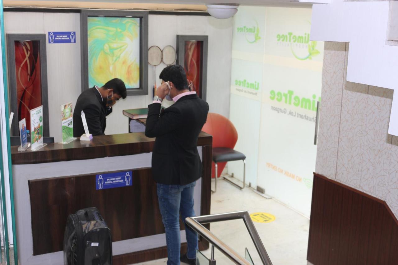 Lime Tree Hotel Sushant Lok Gurgaon Sector 29 Next To Iffco Chowk Metro 外观 照片